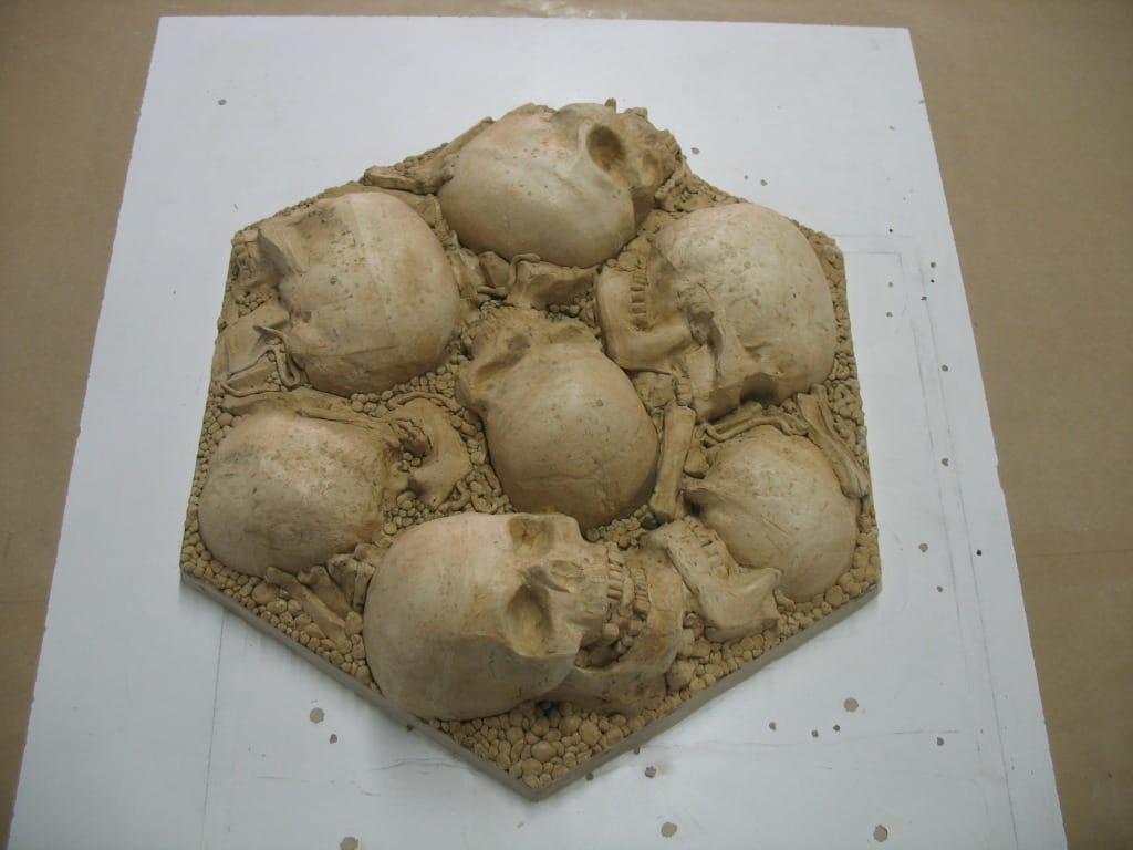 Skull and Bones Blanket Mold 004