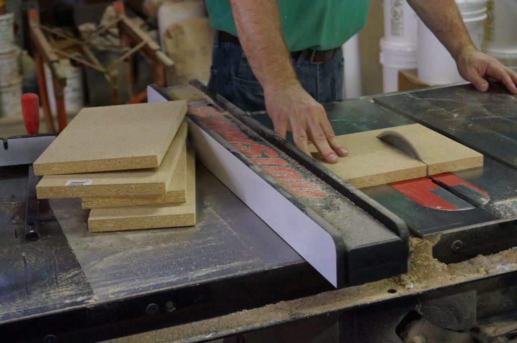 Cutting Plywood for Mold Box Walls