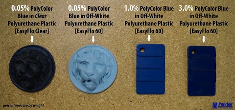 Pigment for Polyurethane Plastic and Rubber