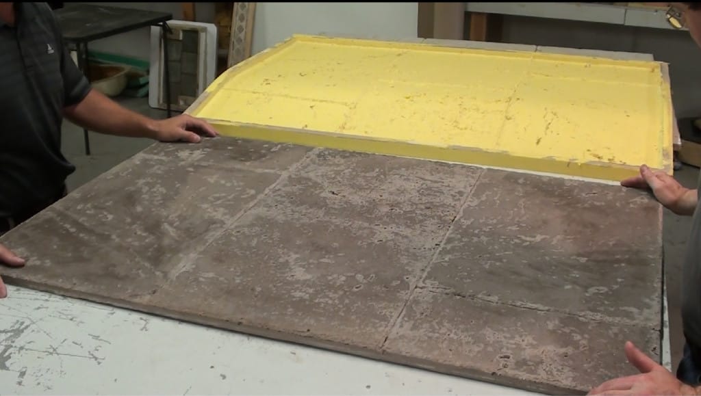 Travertine Concrete Casting