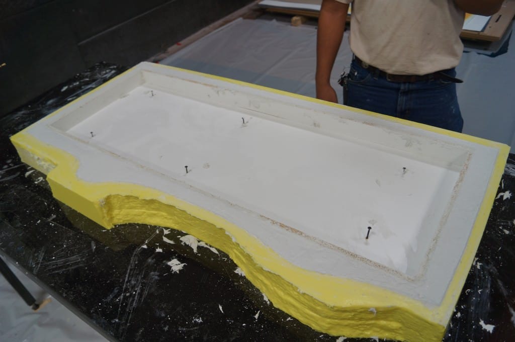 Concrete in Mold