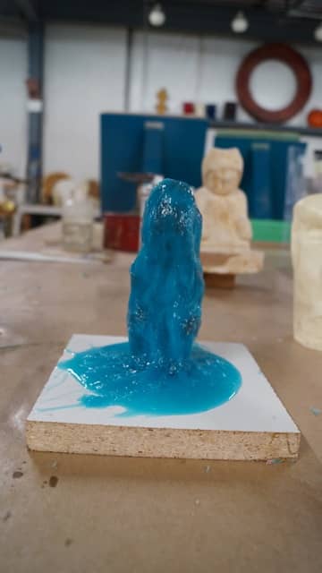 Allow Second Layer of Silicone to Gel