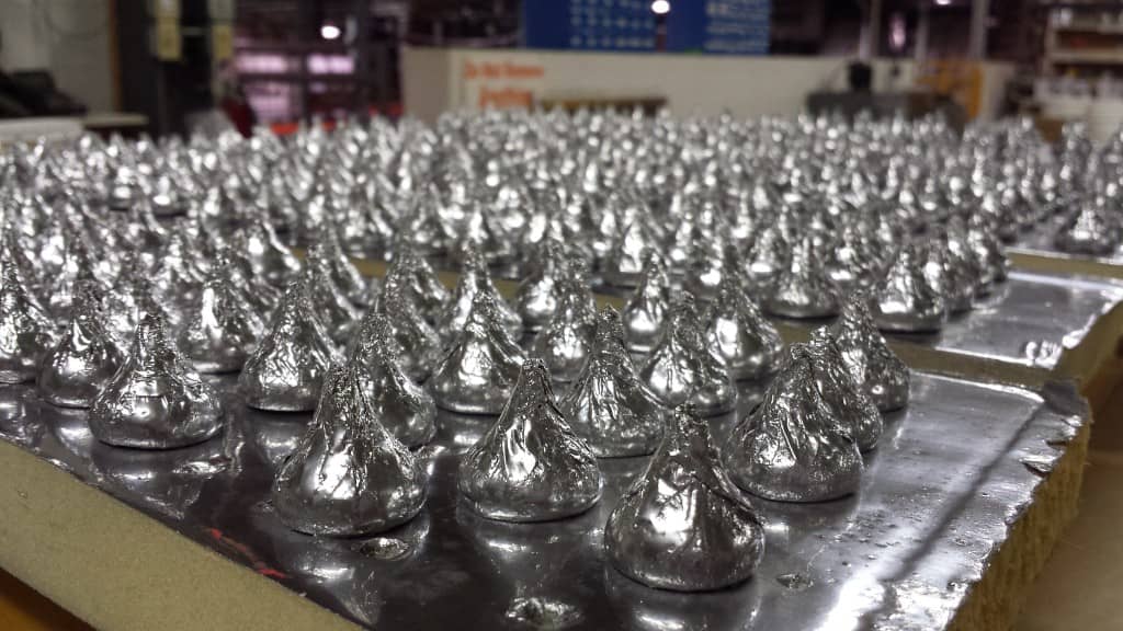 Making Hershey's Kisses Replicas with EasyFlo 60 Plastic - Polytek  Development Corp.