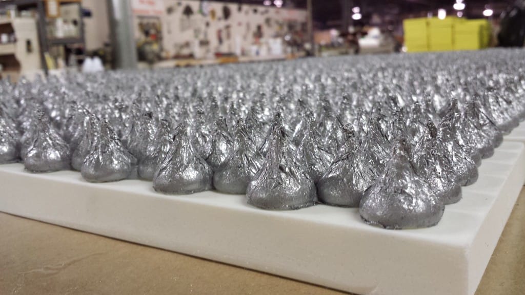 Making Hershey's Kisses Replicas with EasyFlo 60 Plastic - Polytek  Development Corp.