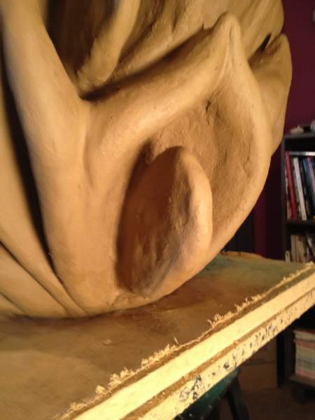 Magnolia Bud_Clay Sculpture_1