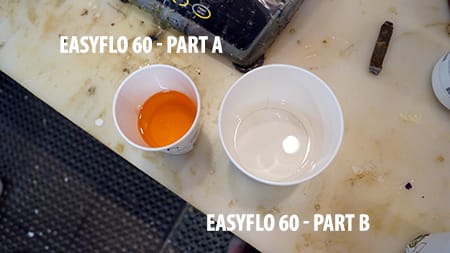 Part A & Part B - EasyFlo 60 Liquid Plastic