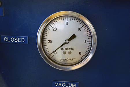 29 Inches of Mercury - Vacuum Degassing Clear Resin