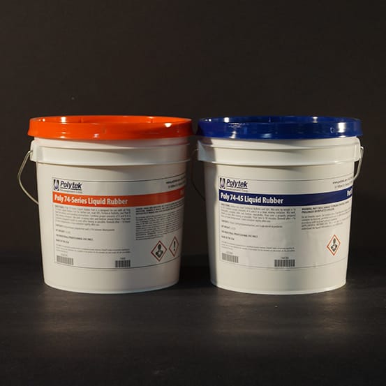 Poly 74-45 Liquid Polyurethane Rubber Kit - Polytek - Silica