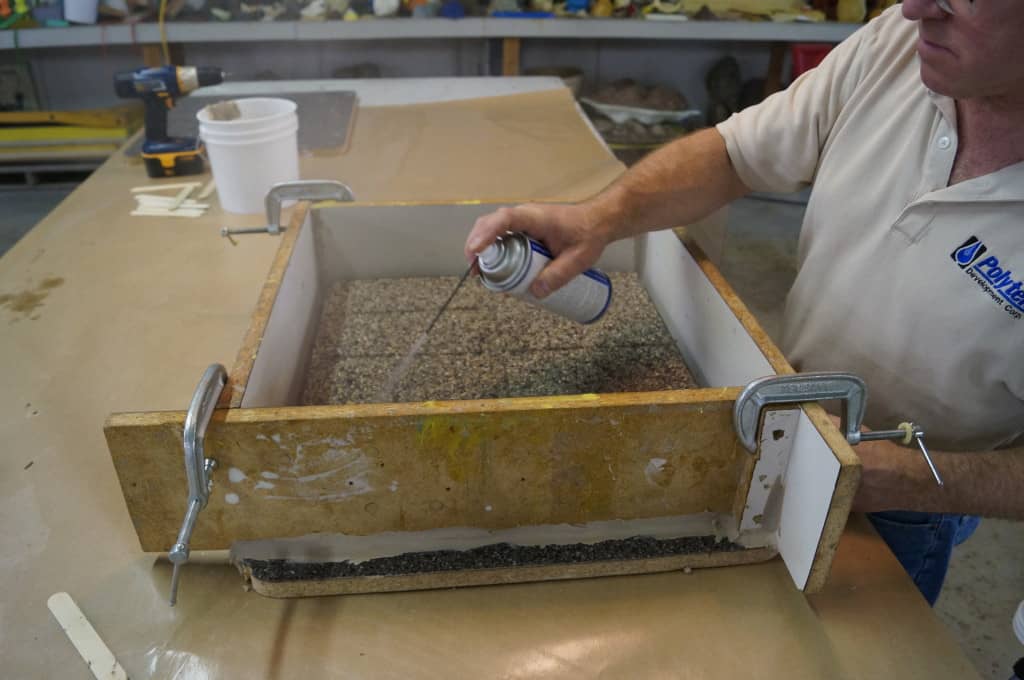 How to Make a Rubber Mold to Reproduce Concrete Stepping Stones - Polytek  Development Corp.