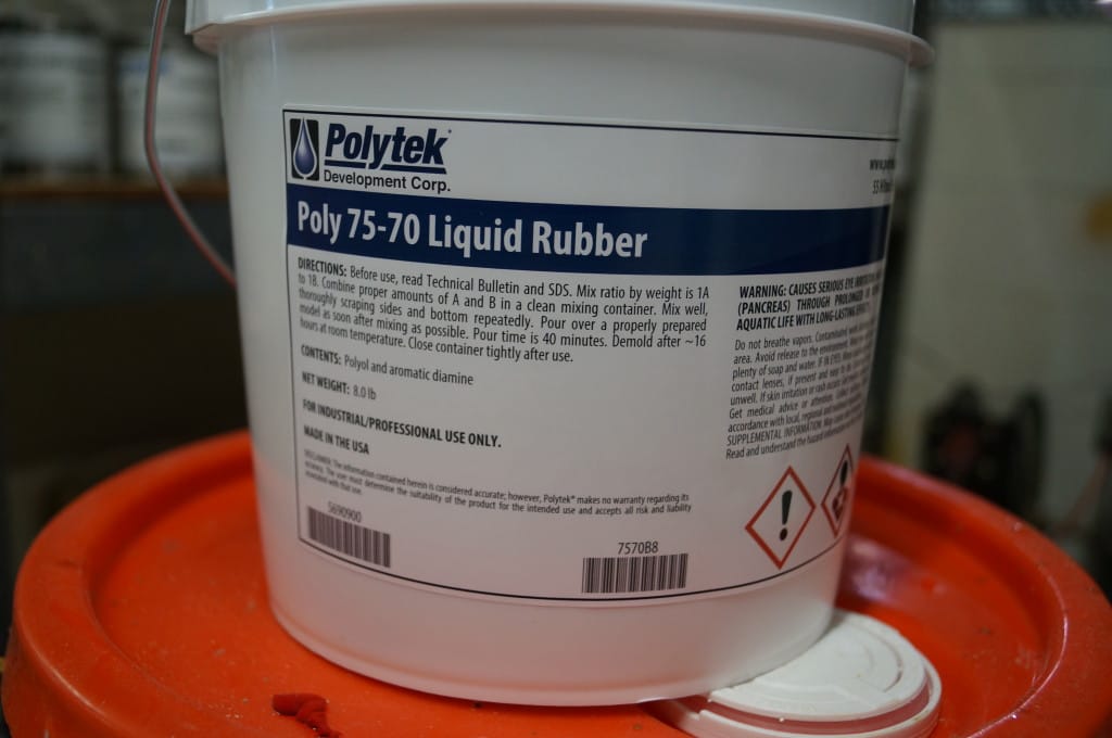 Mold Making Urethane Rubber Polytek 75-70 (70 Shore Hardness)