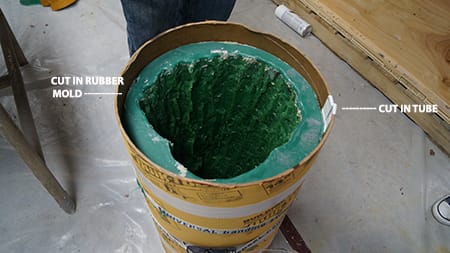 Realign Mold and Tube for Casting